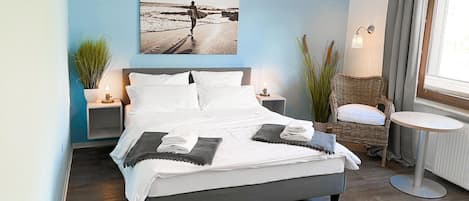 Bộ đồ giường kháng dị ứng, két bảo mật tại phòng, màn/rèm cản sáng