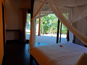 Villa Exclusive, 2 camere da letto, vista mare | Vista dalla camera