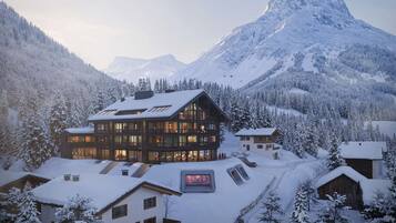 Façade de l’hébergement