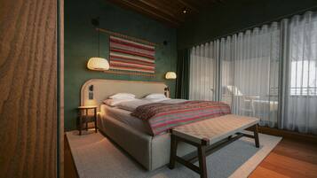 Superior Suite, Balcony, Mountain View | Hypo-allergenic bedding, in-room safe, free WiFi, bed sheets