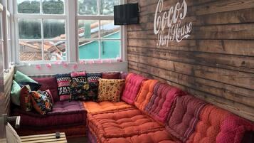 Zona de estar del vestíbulo