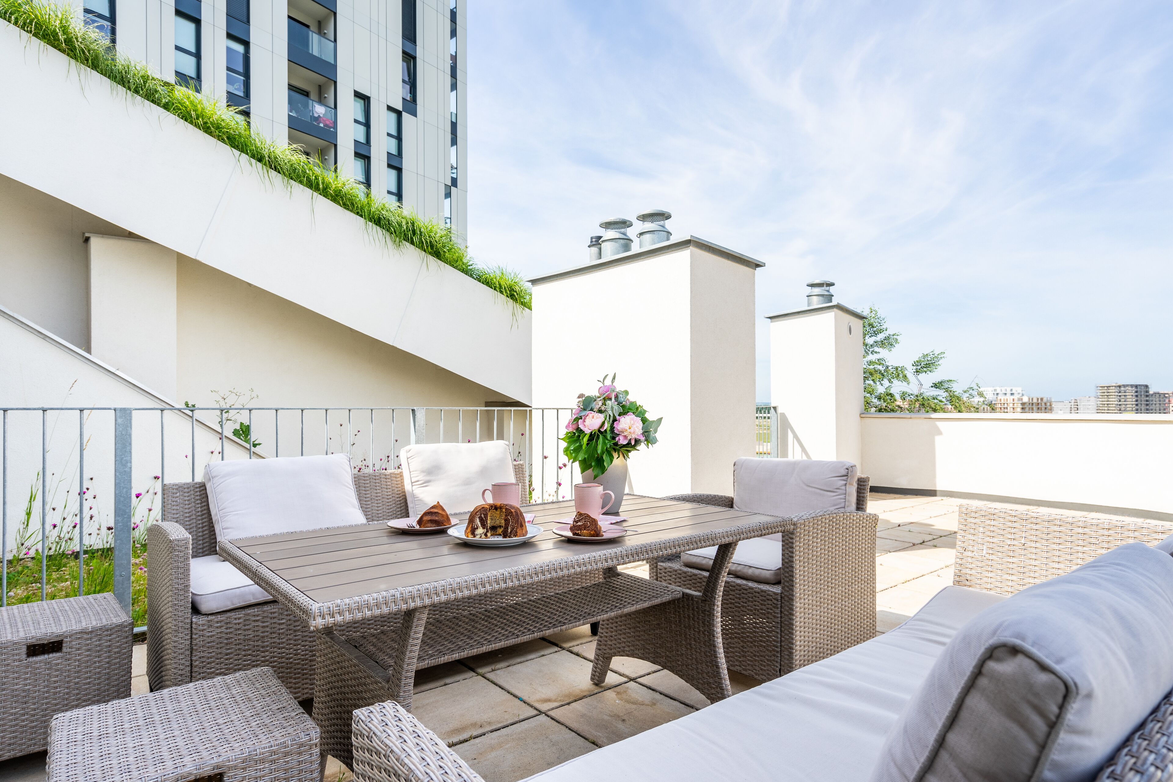 Premium Apartment, Terrace, Lake View | Terrace/patio