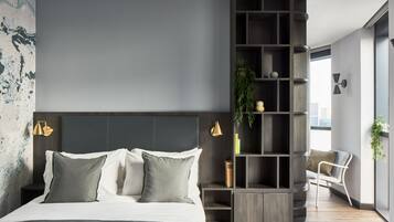 1 bedroom, memory-foam beds, in-room safe, laptop workspace