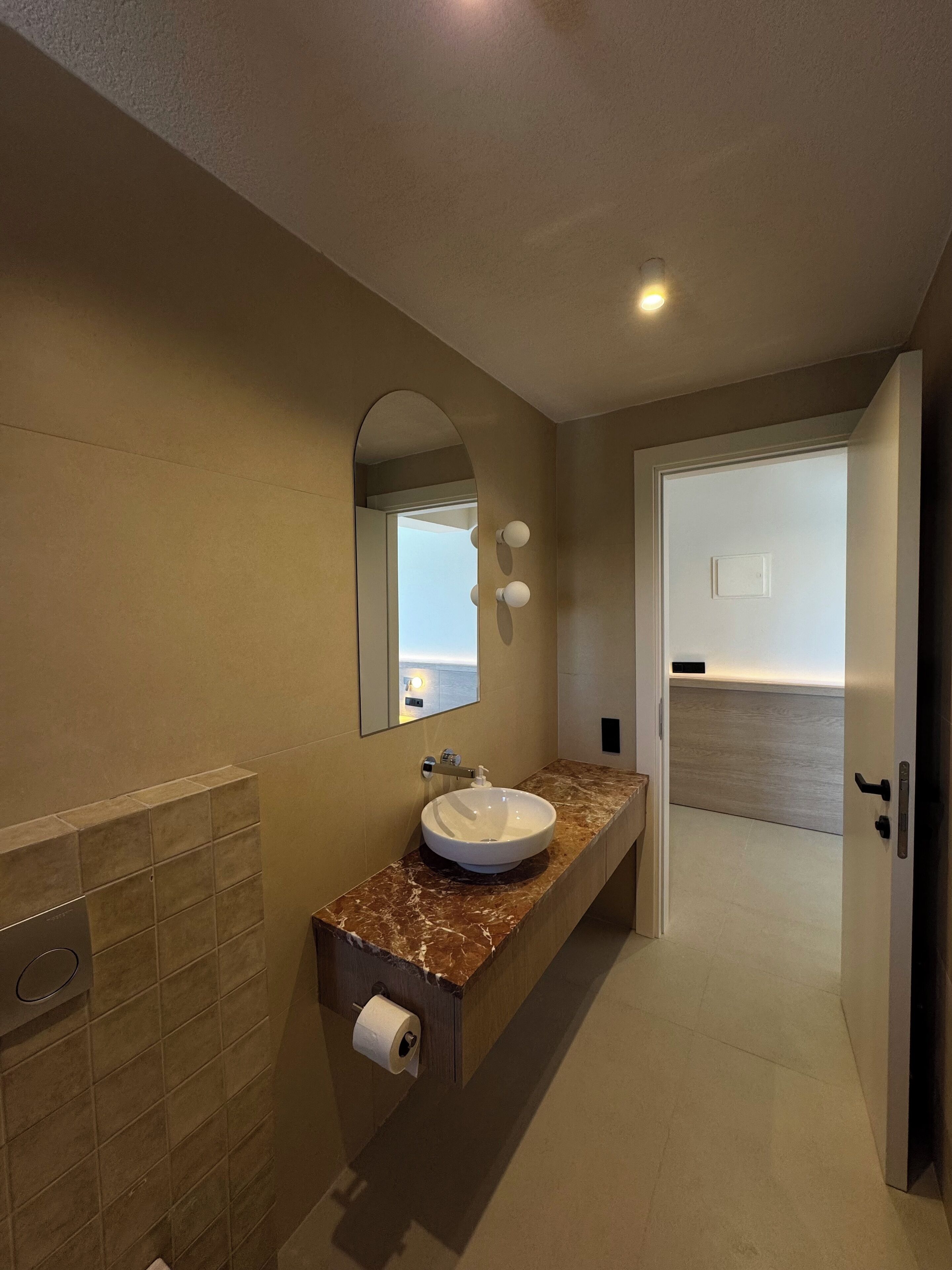 superior triple room, city view | bathroom | shower, rainfall showerhead, free toiletries, hair dryer