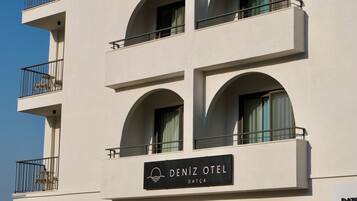 Fassade der Unterkunft