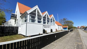 Overnatningsstedets facade