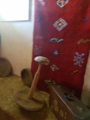 Shower, rainfall showerhead, towels, soap