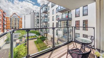 Chmielna 70 Apartament 18 | Vue depuis le balcon