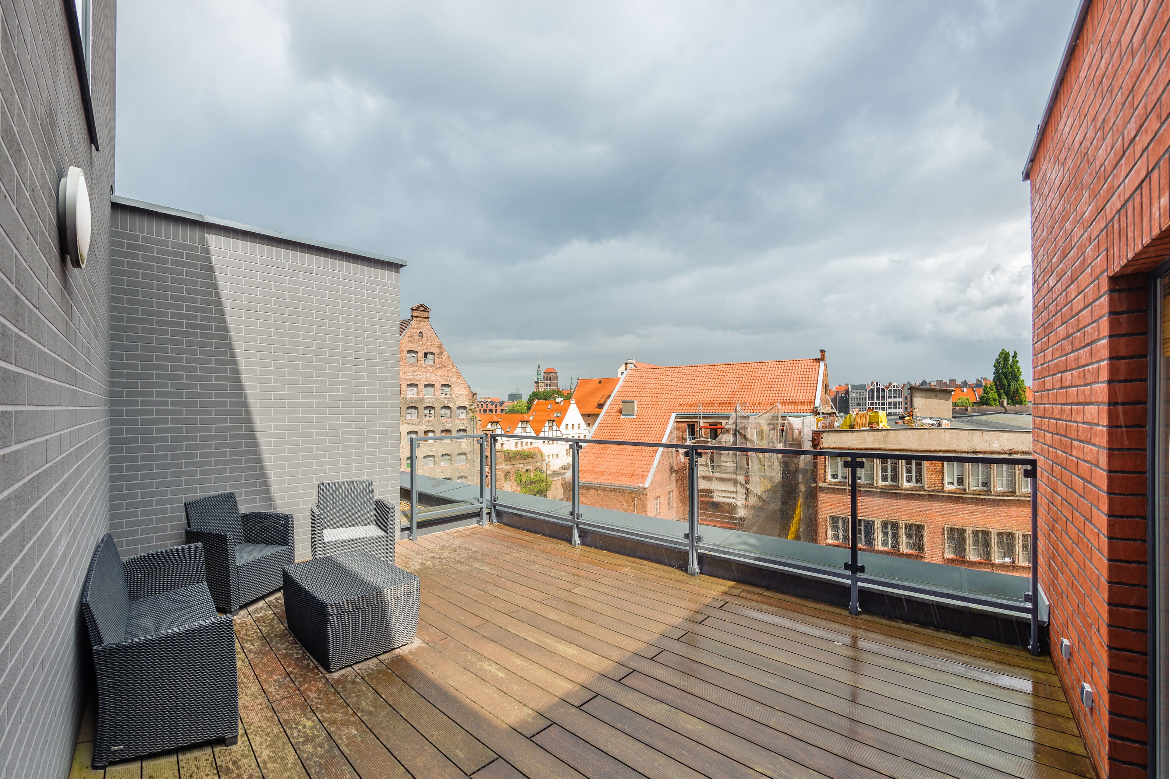 Apartment (60 – Chmielna 72) | Balcony