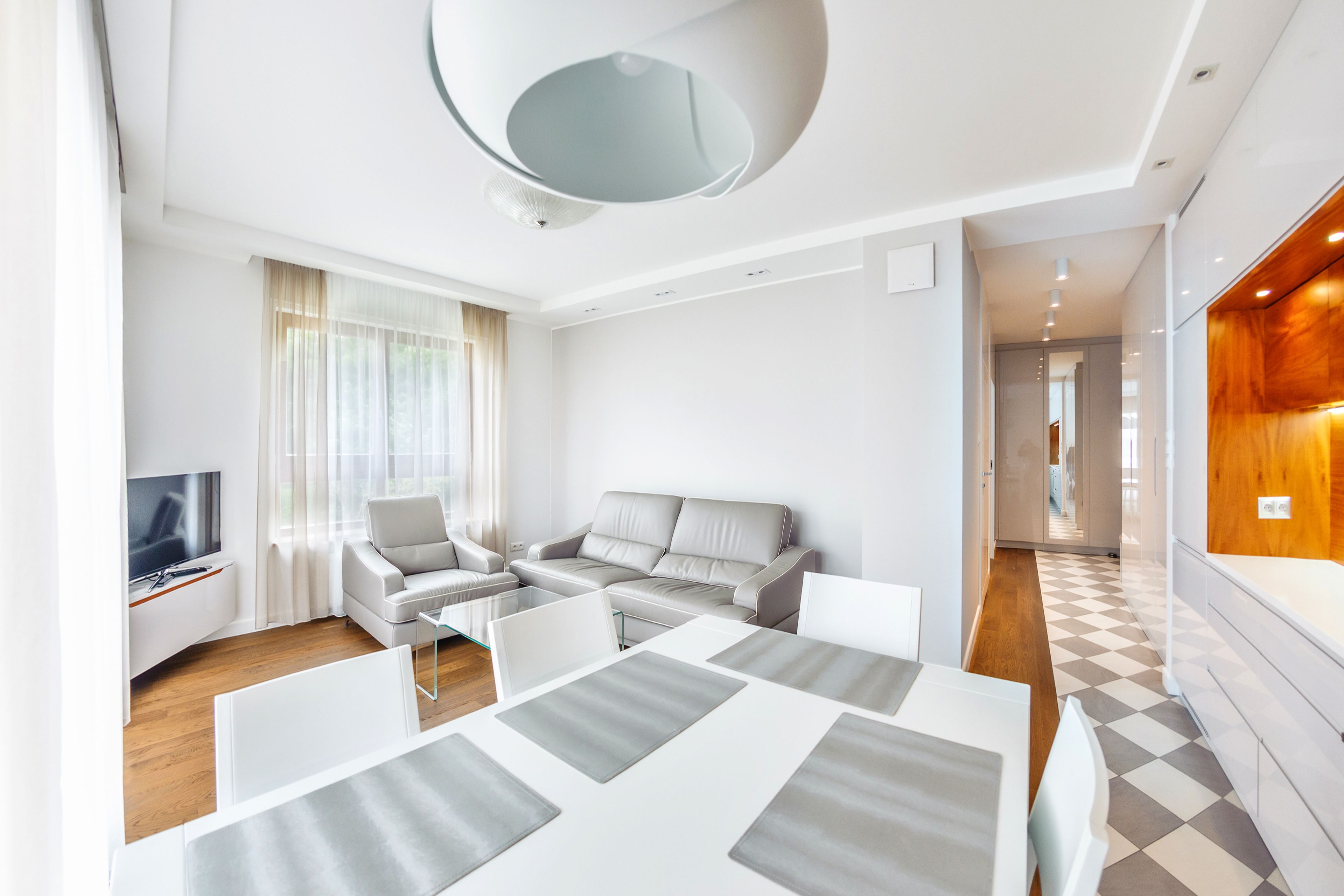 Apartamento (Armii Krajowej 145B/9) | 1 dormitorio y espacio para trabajar con un portátil