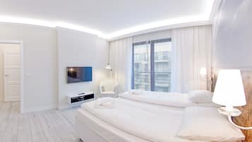 Leilighet (51C) | Individuelt dekorert, individuelt innredet og skrivebord for bærbar PC