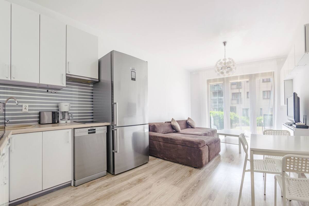 Apartment (A 2) | Living room | Flat-screen TV, table tennis