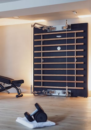 Fitness no quarto