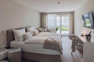 Caja de seguridad en la habitación, wifi gratis y ropa de cama 