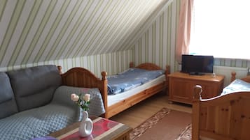 Wifi gratis y ropa de cama