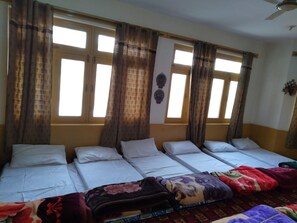 Traditional Shared Dormitory, Garden View | Premium bedding, blackout drapes, soundproofing, iron/ironing board