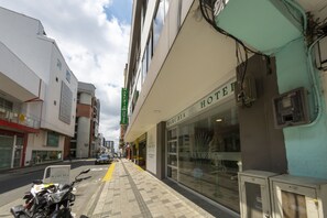 Entrée de l’hébergement