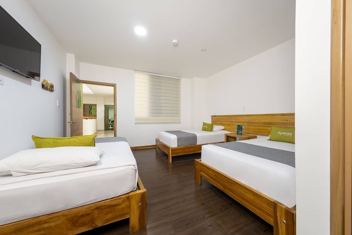 Free WiFi, bed sheets