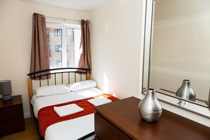 Classic-huoneisto, oma kylpyhuone (Sleeps 5) | 2 makuuhuonetta