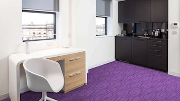 Executive suite, 1 kingsize bed met slaapbank | Privékeuken