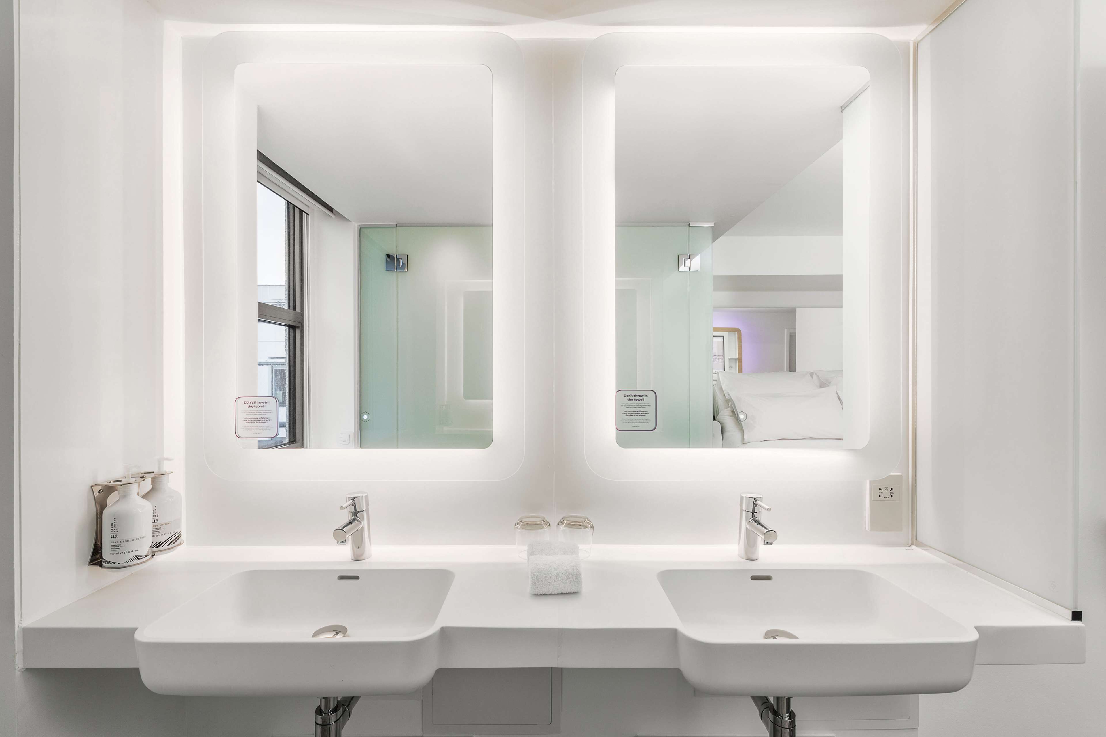 vip king suite view | bathroom | shower, rainfall showerhead, free toiletries, hair dryer