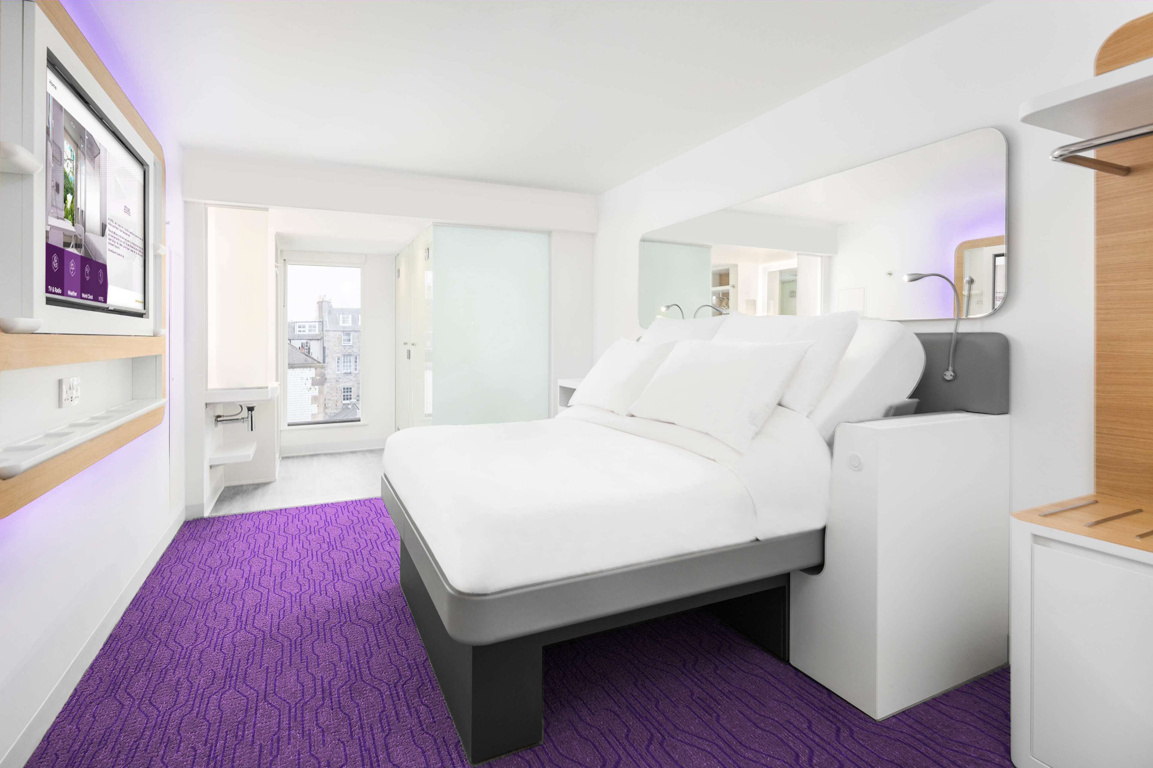 Premium Queen | Premium bedding, memory foam beds, in-room safe, blackout drapes