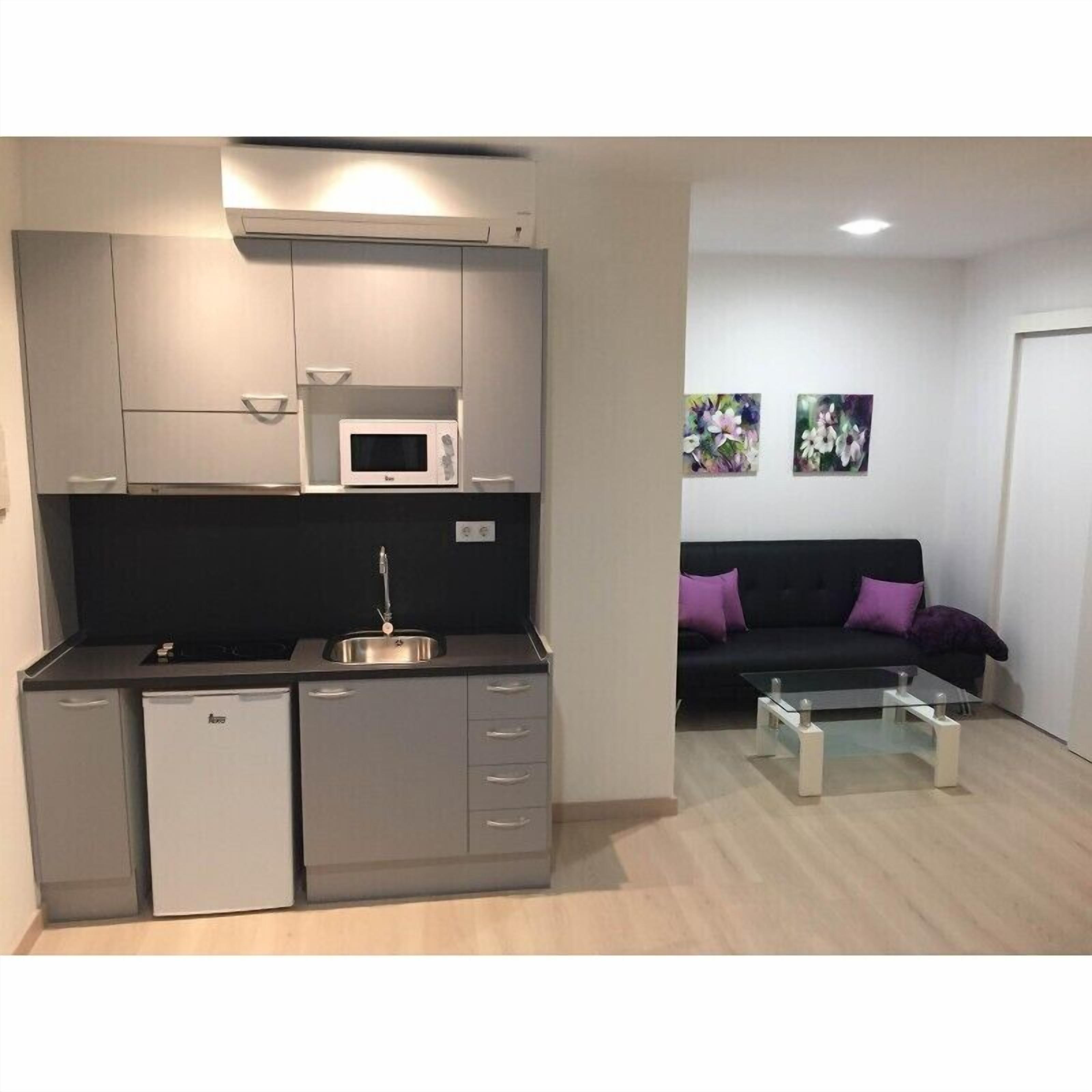 Een flatscreentelevisie