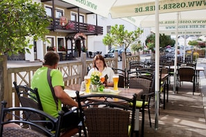 Terrace/patio - Hotel zur Post (Lam)