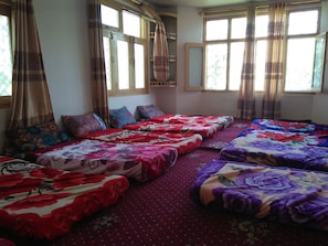 Economy Shared Dormitory, Garden View | Memory foam beds, iron/ironing board, rollaway beds, free WiFi