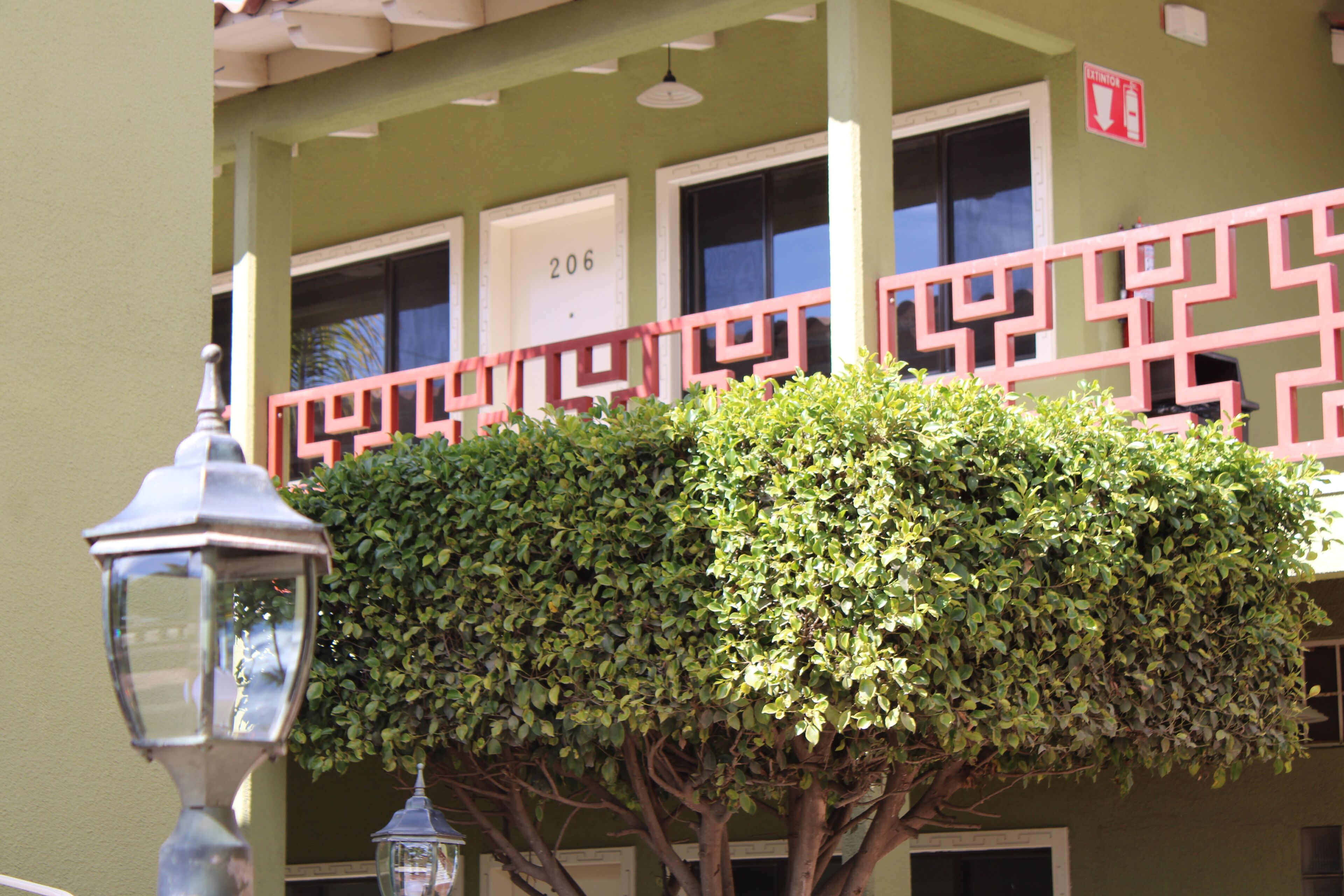 Fachada de la propiedad