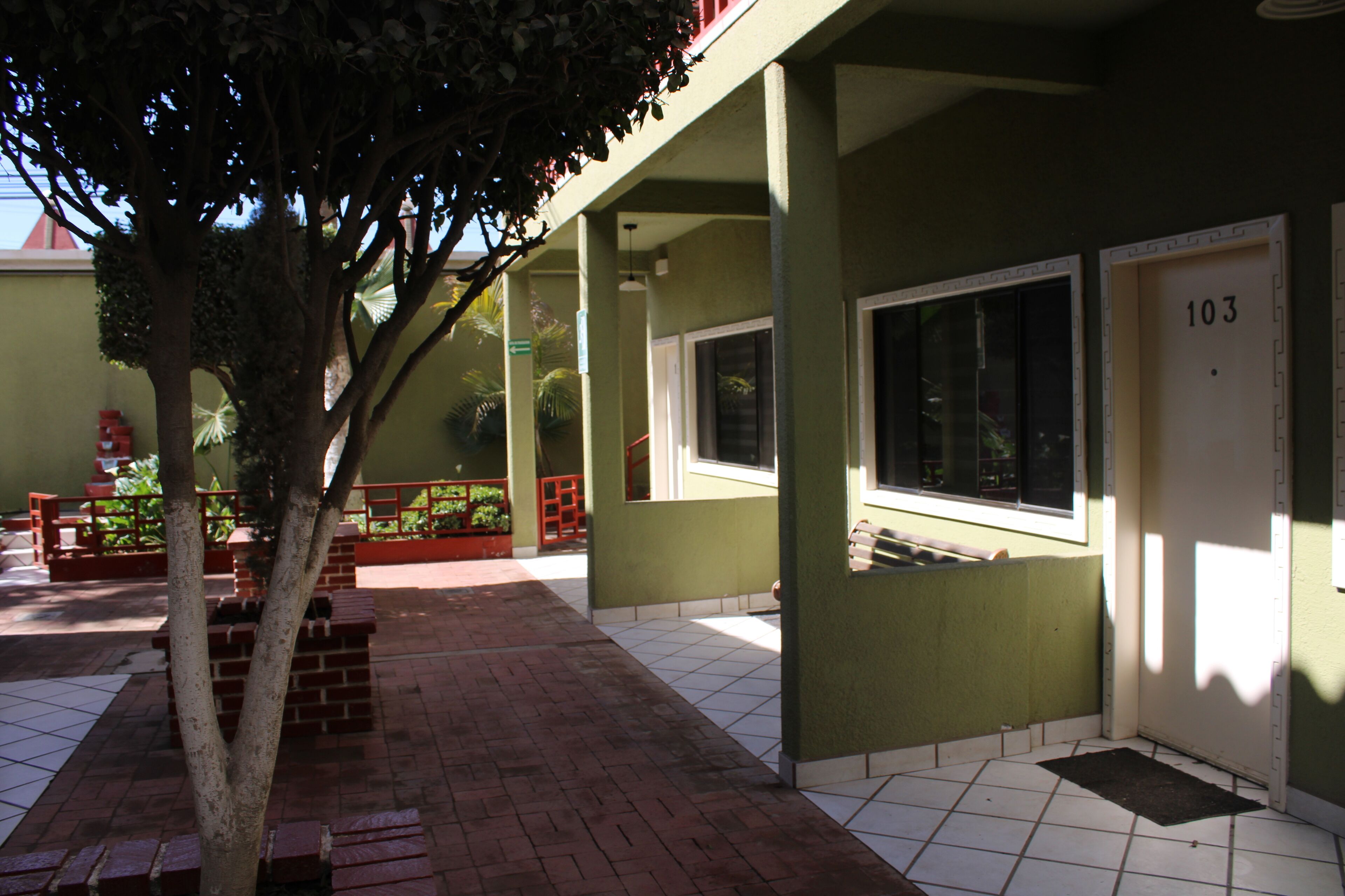 Fachada da propriedade