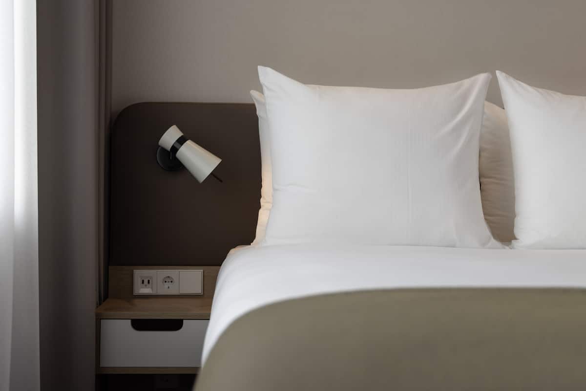 1 quarto, roupas de cama antialérgicas, cofres nos quartos, escrivaninha