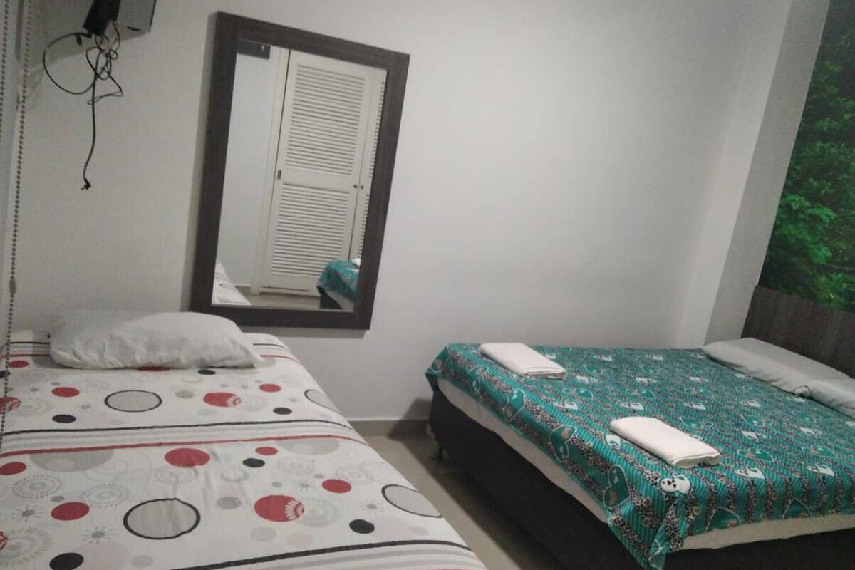 Standard Double Room, Multiple Beds | Premium bedding, soundproofing, free WiFi