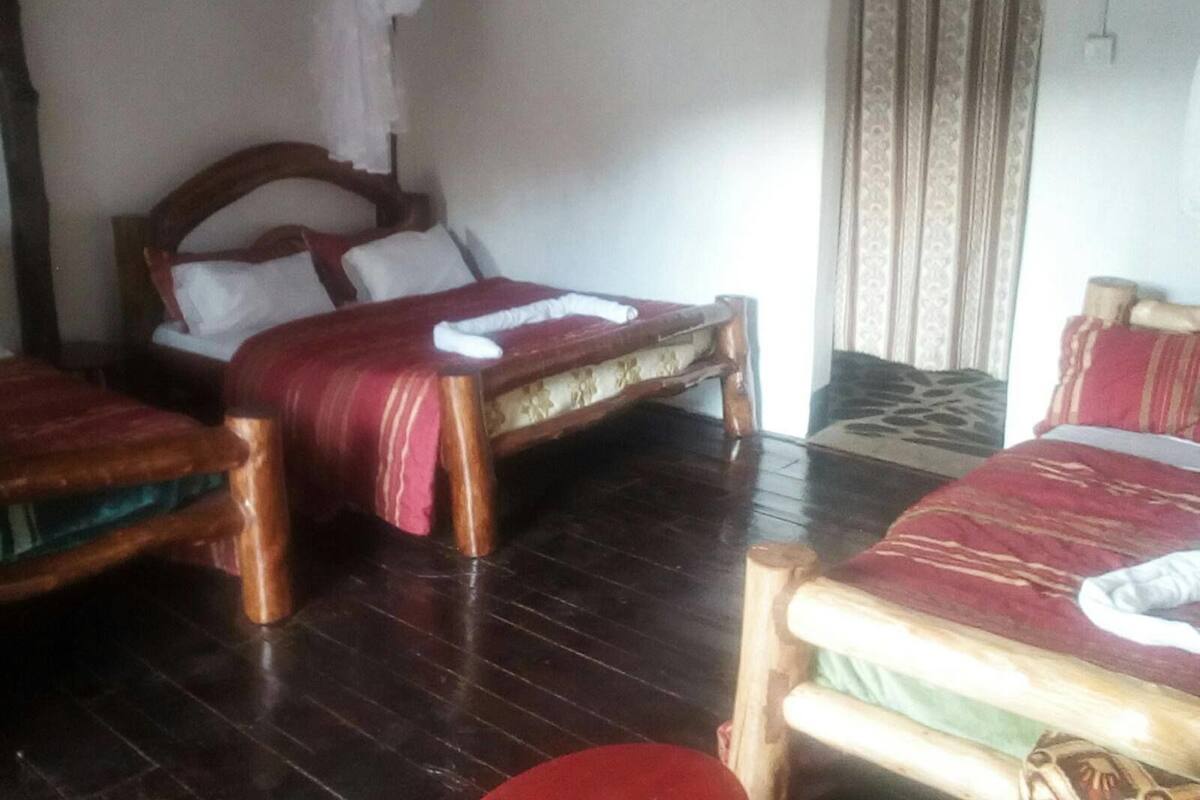 Quarto triplo família | Frigobar, escrivaninha, quartos à prova de som