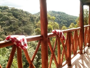 Family Triple Room | View from room - Ruhija Community Rest Camp (Bwindi)