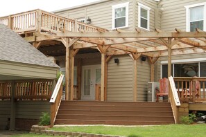 Terrace/patio - The Oaks Bed and Breakfast (Sulphur Springs)