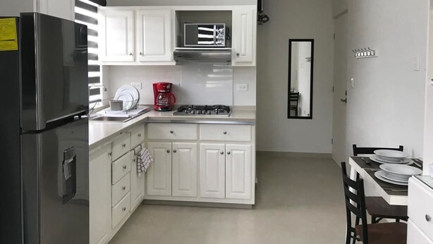 Departamento 1 | Shared kitchen - LOFTS DE LA CALLE HUMBOLDT I (Monterrey)