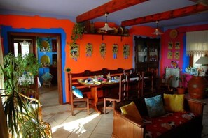 Free daily self-service breakfast 