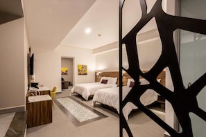 Premium bedding, down duvets, minibar, in-room safe - Hotel Casa de la Audiencia (Atlixco)