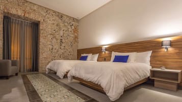 Junior Quadruple Room, Park View | Premium bedding, down comforters, minibar, in-room safe