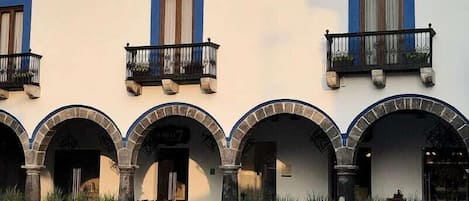 Fassade der Unterkunft