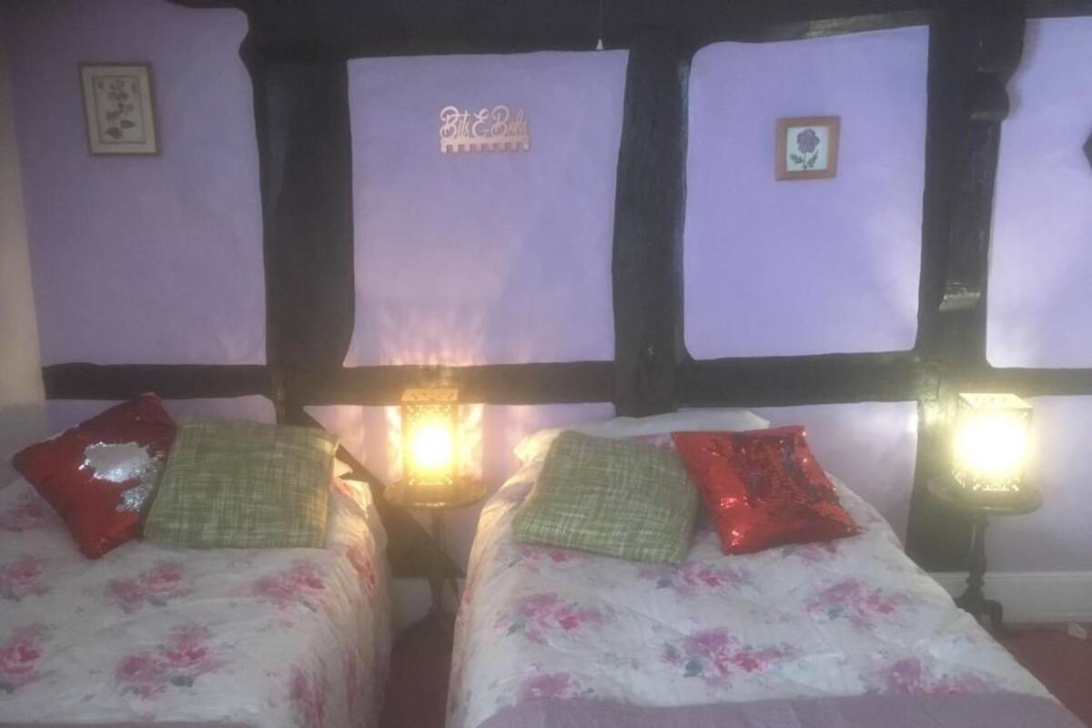 Blackout curtains, iron/ironing board, rollaway beds, free WiFi