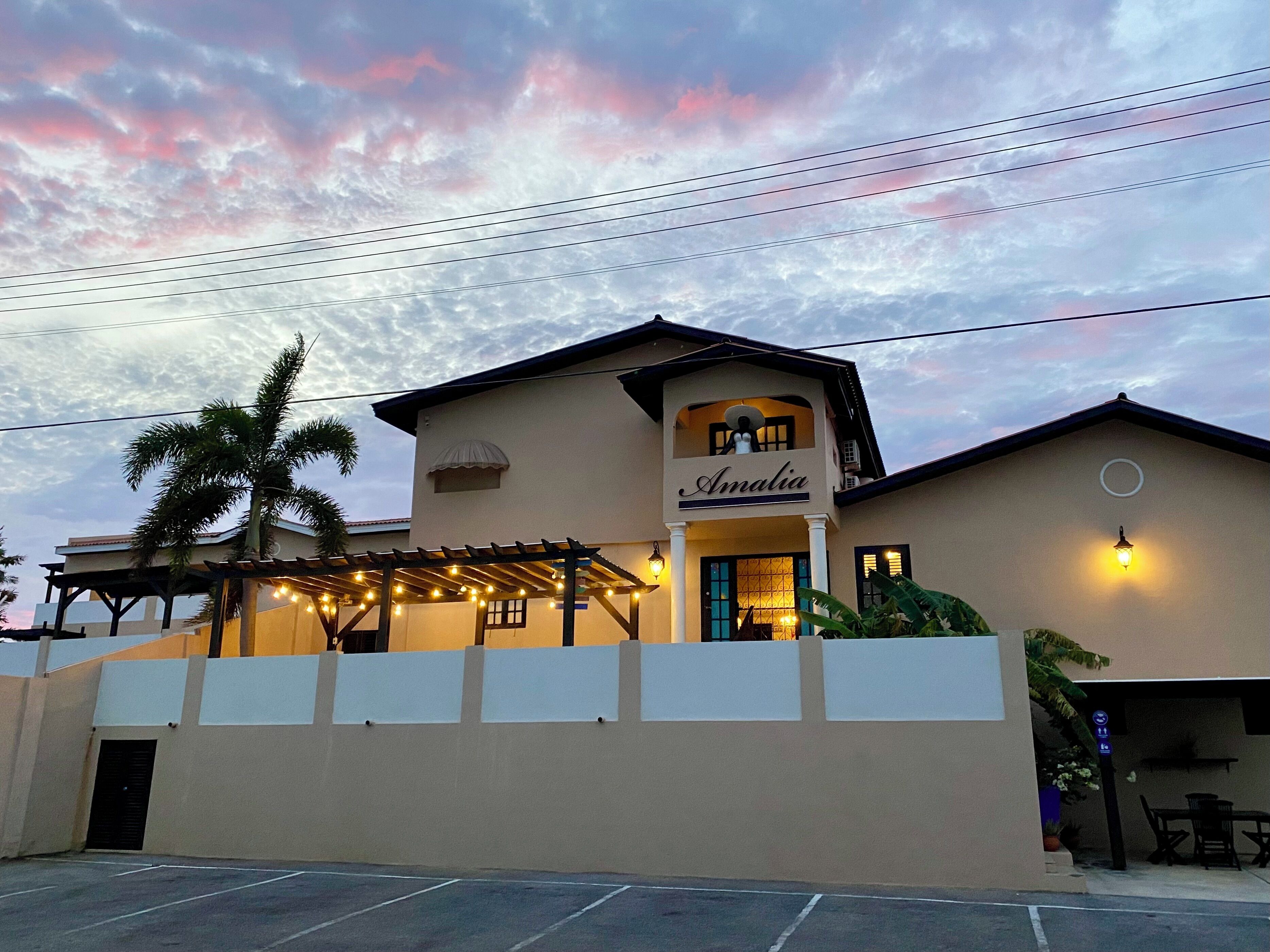 Facciata della struttura