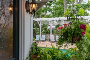 Fachada de la propiedad