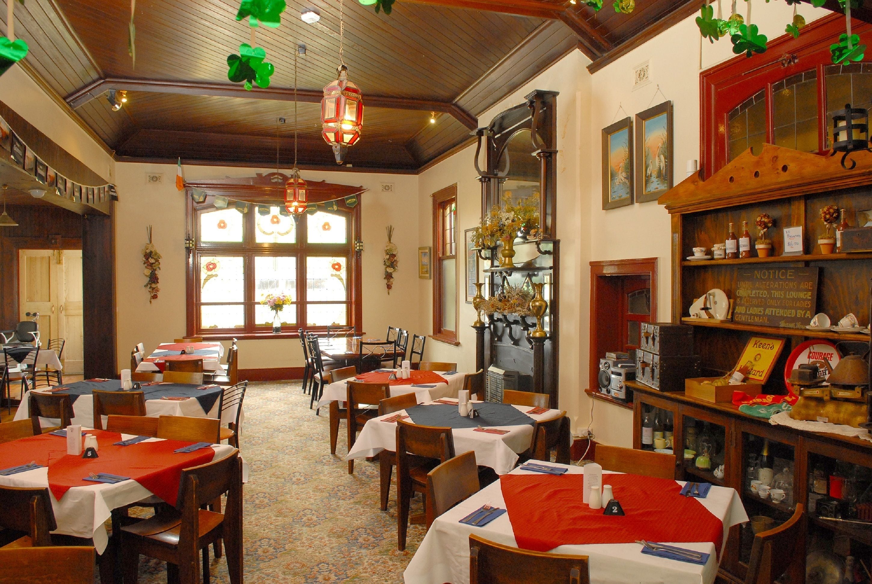 lunch and dinner served, local cuisine