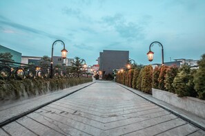 Entrada de la propiedad