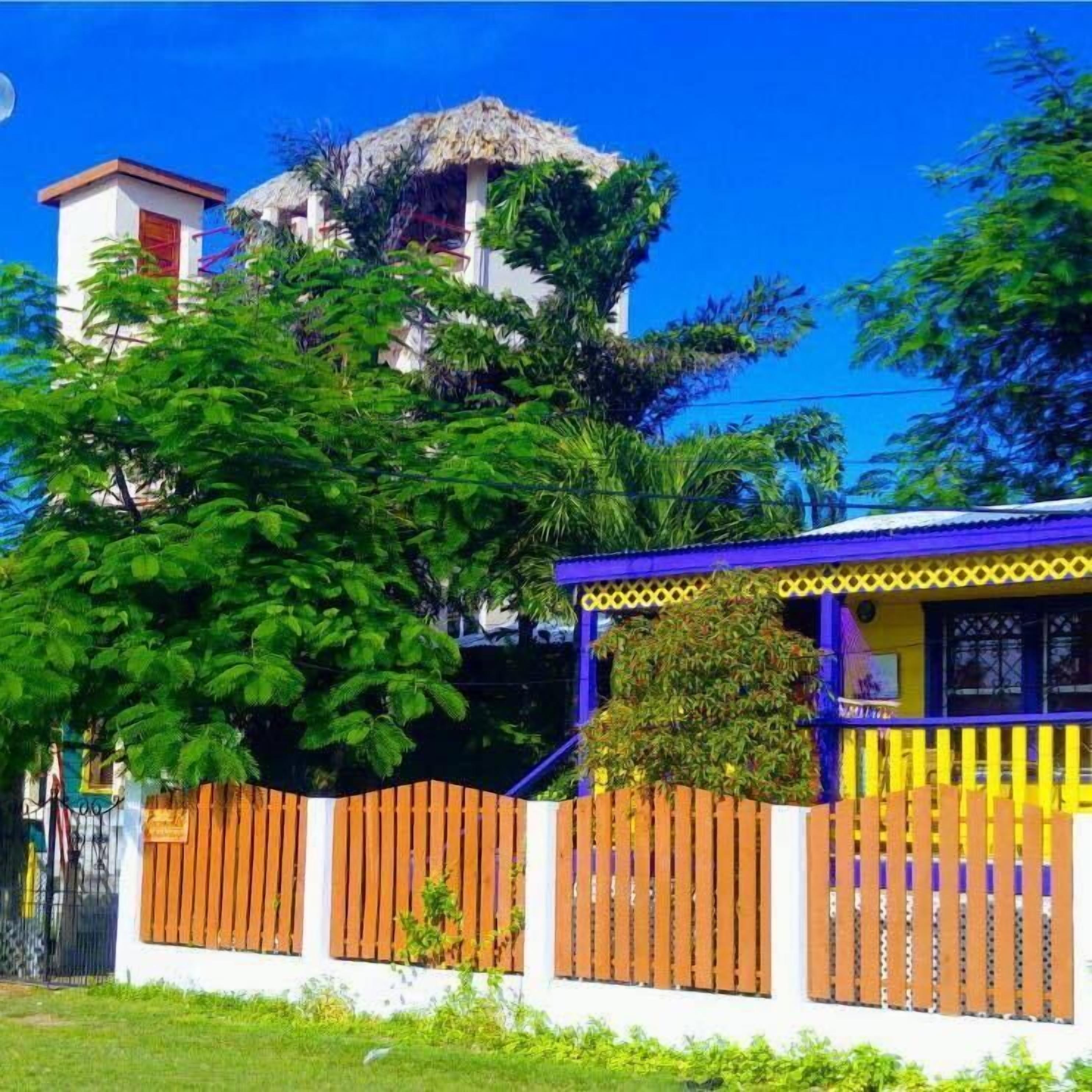 Façade de l’hébergement