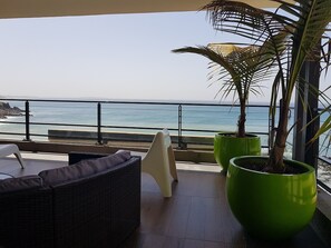 Comfort-Apartment, 1 Doppelbett | Strand-/Meerblick