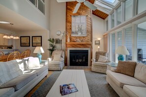 Télévision, table de tennis de table