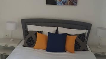 1 bedroom, iron/ironing board, Internet, bed sheets
